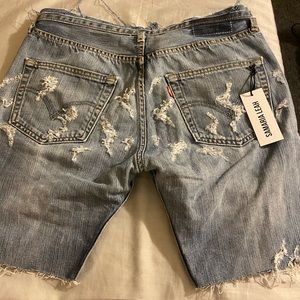 Custom Samaria Leah vintage Levi shorts